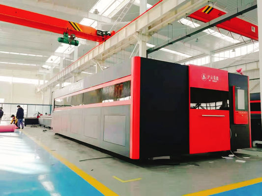 Machine de découpe laser à fibre CNC 1000W-25000W pour le traitement des feuilles métalliques