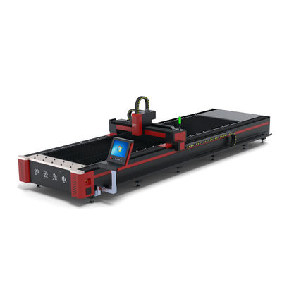 7000 kg de poids HIWIN guide 18x18 50w CNC machine de découpe laser à fibre à Jinan 1530