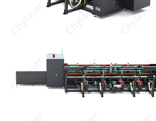 Machine de découpe de métaux industriels de haute précision à deux broches