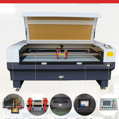 Coupeuse laser à refroidissement par eau 1390 Machine de découpe laser de vêtements pour cuir et acrylique