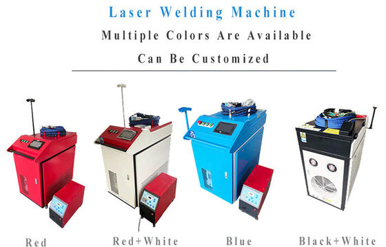 Machine de soudage laser portable de longueur d'onde standard 10M 1000w pour l' acier inoxydable