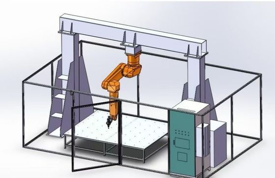 Machine de soudage robotique à laser 3D pour machine de découpe de métaux complexes intelligentes