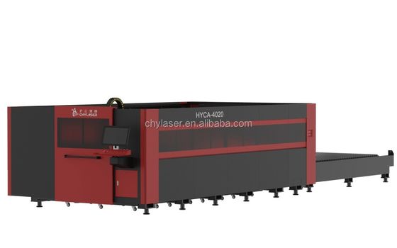 Machine de découpe laser à fibre de table d'échange 6000W 8KW 20KW pour la découpe de métaux de précision