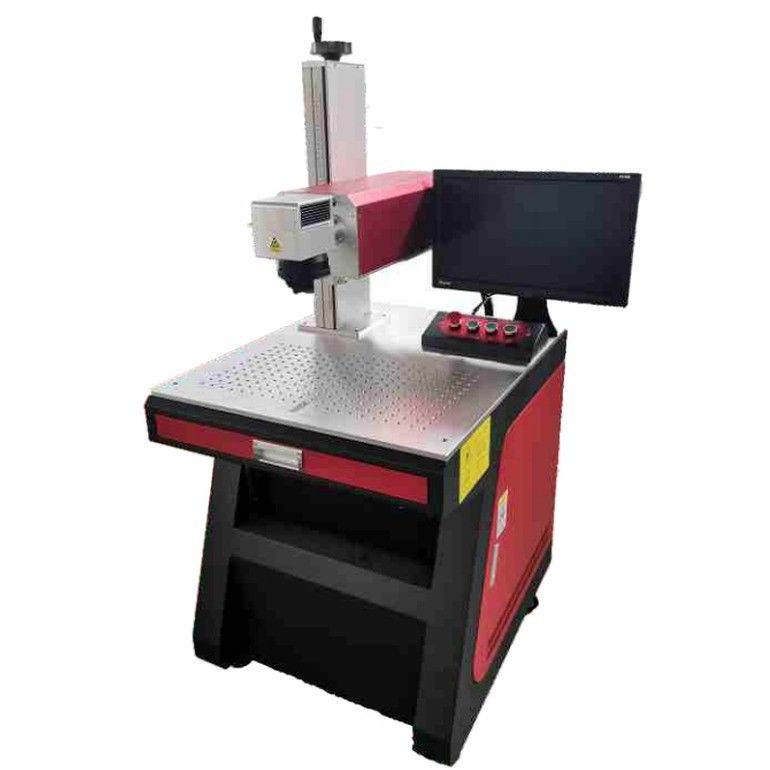10w 20w 30w 50w Machine de gravure laser CNC pour le logiciel de contrôle professionnel de la plaque métallique