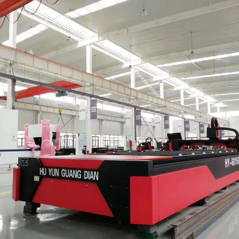 Machine de découpe au laser à table unique en fibre de tôle en acier inoxydable Dst-4 6015