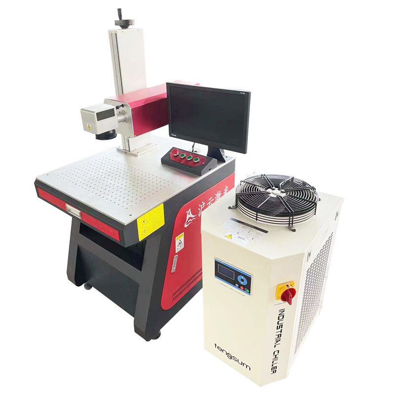 Machine de marquage à fibre laser portable à refroidissement par air pour marquage d'images métalliques