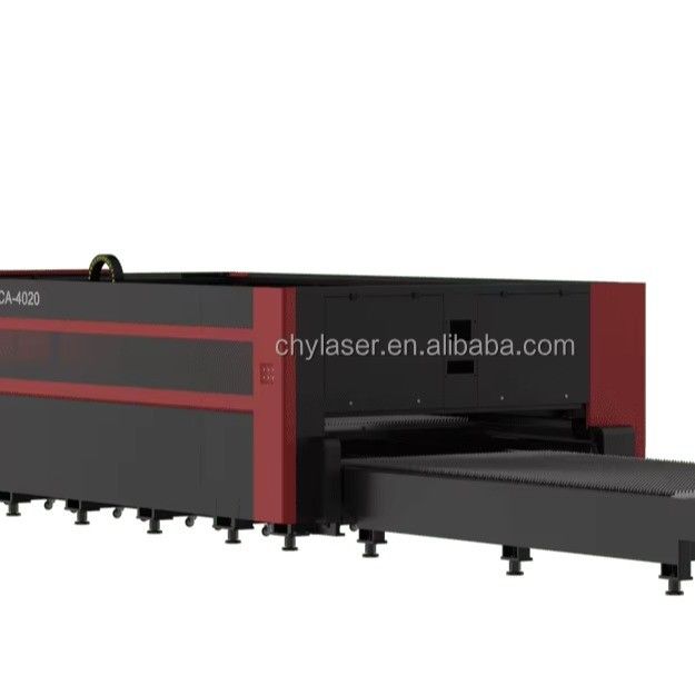 Machine de découpe laser à fibre de table d'échange 6000W 8KW 20KW pour la découpe de métaux de précision